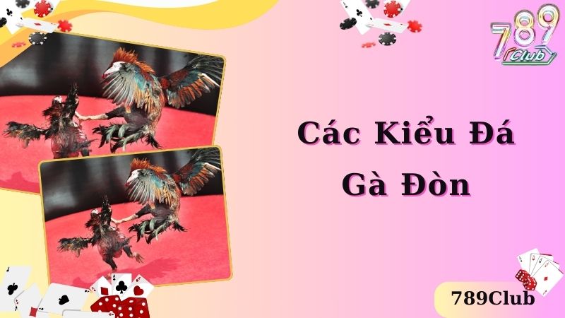 Các kiểu đòn của đá gà đòn là gì